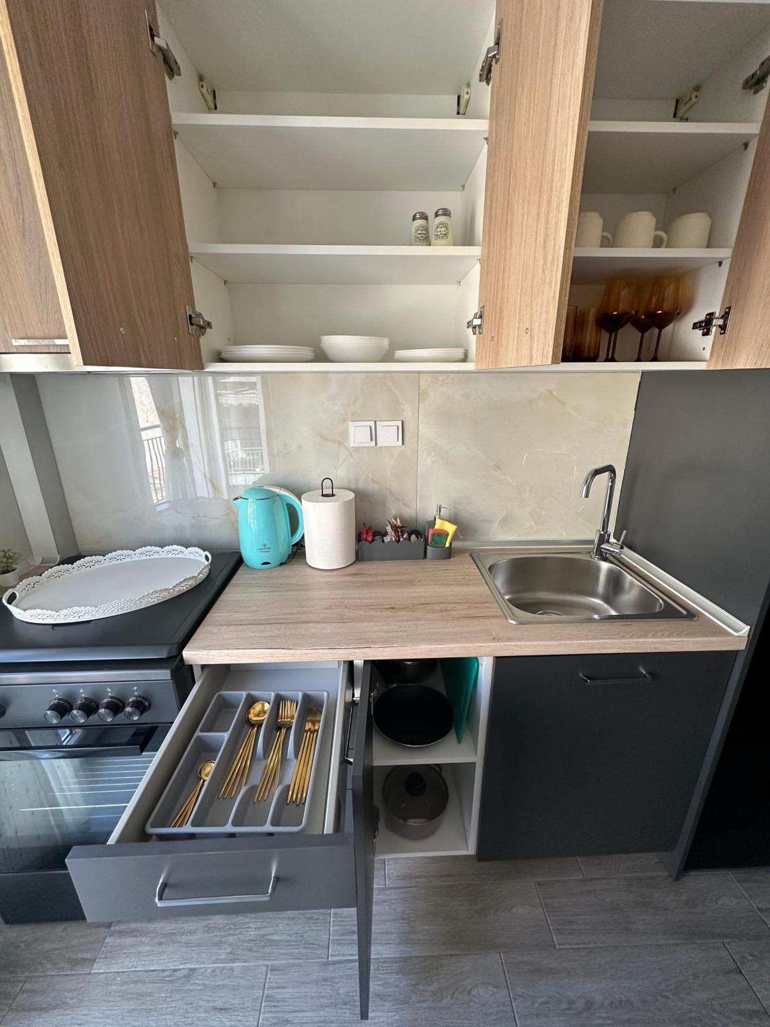 Ferienwohnung Luxury Prive Penthouse Serres Exterior foto